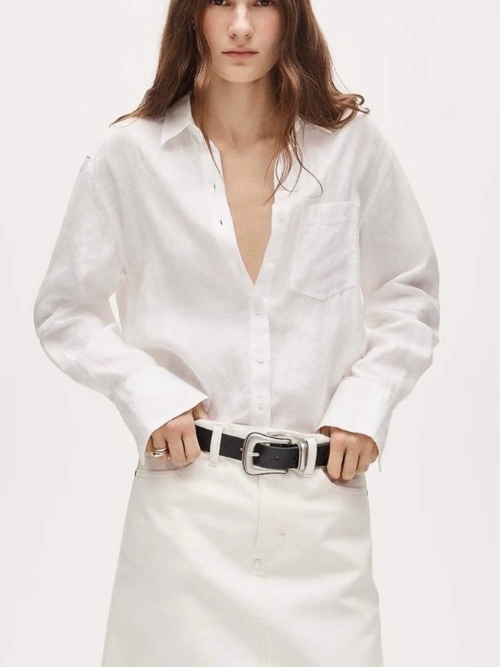 J. Crew Baird Mcnutt Irish Linen Button Down Shirt